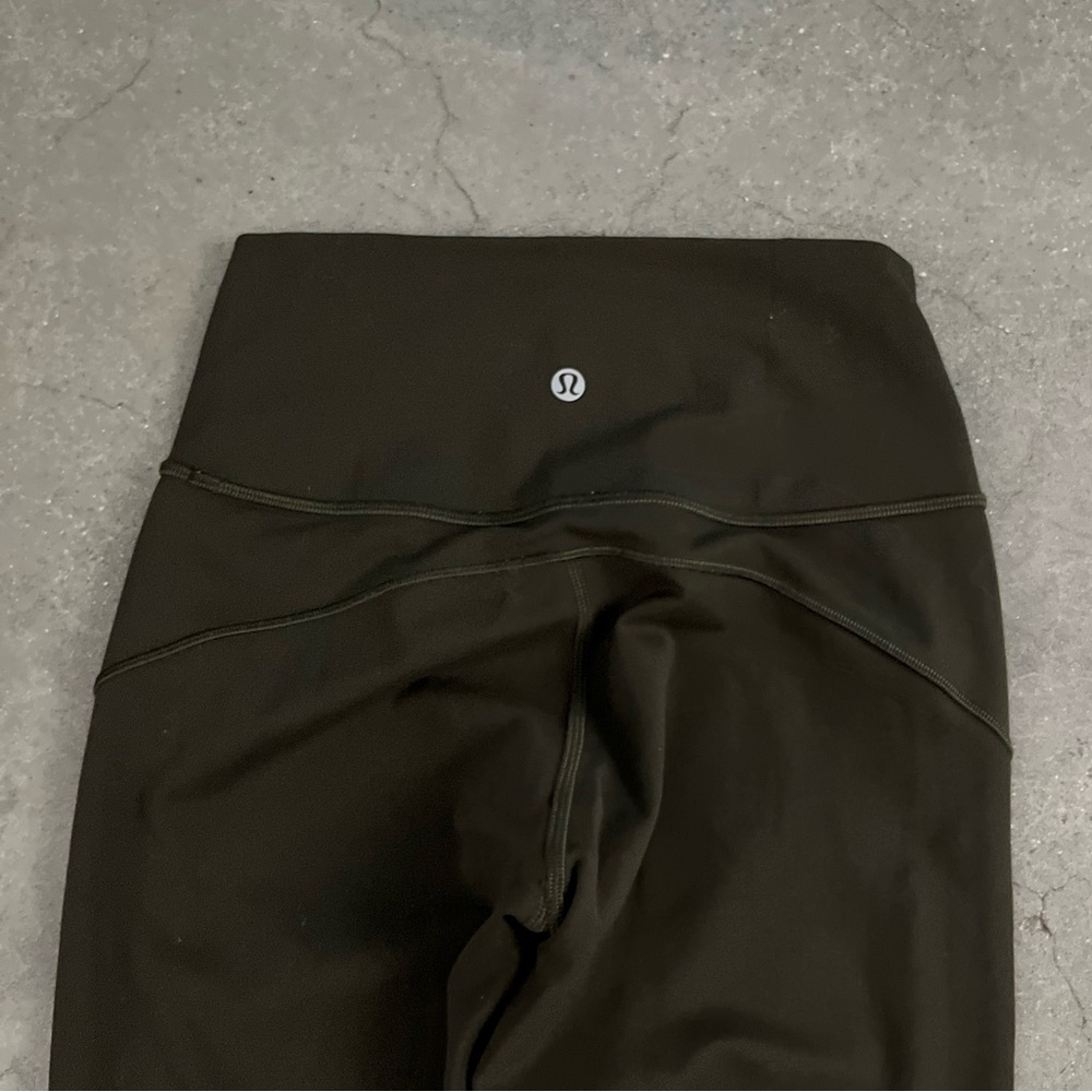 Lululemon dark green Leggings